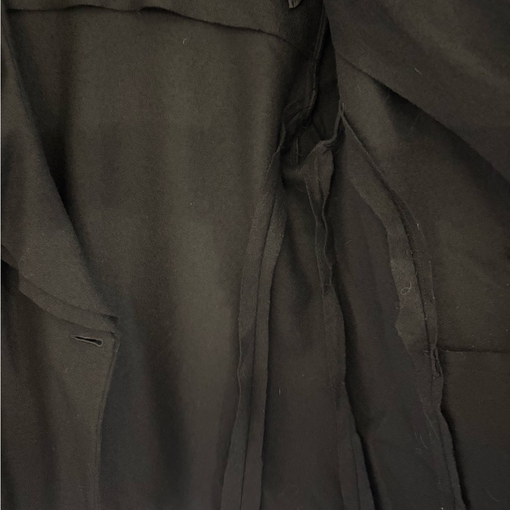 Lafayette 148 New York Black Wool Wrap Blazer Jacket Size 20 - Picture 8 of 10